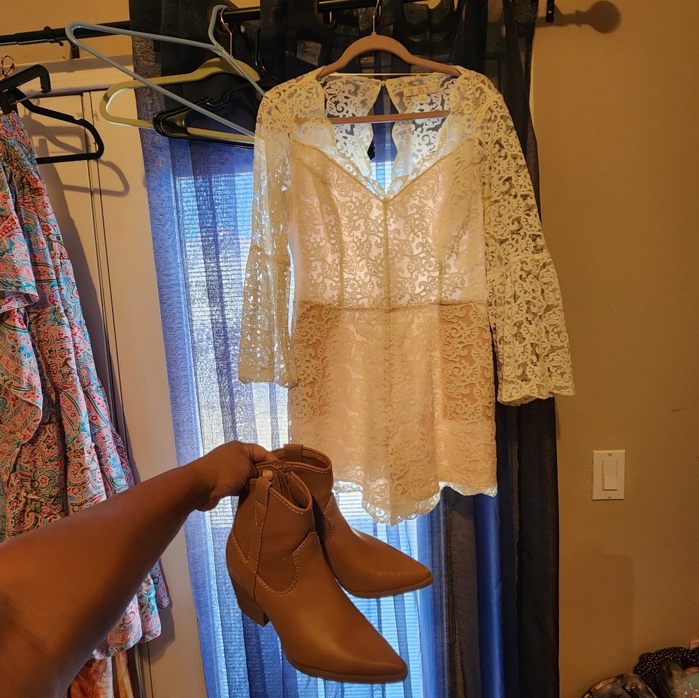 A romper& boots